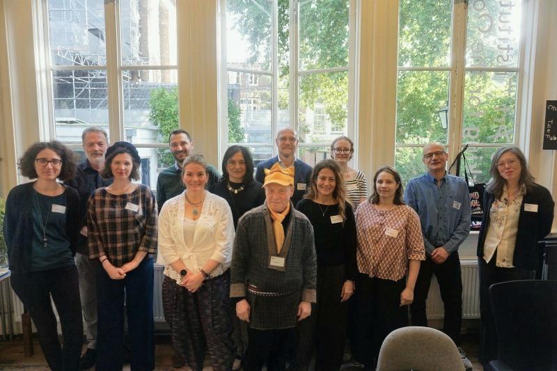 A Group of researchers participating in the RICE Symposium. Two of the researchers are delegates of the Research Group for Sami and Indigenous Peoples Law.